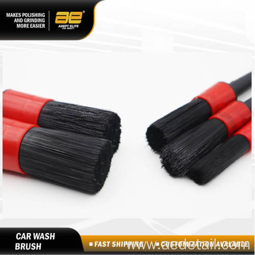 Boar bristles hair brush Car detailing brush